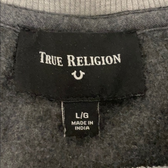 True Religion M crewneck - Picture 2 of 2